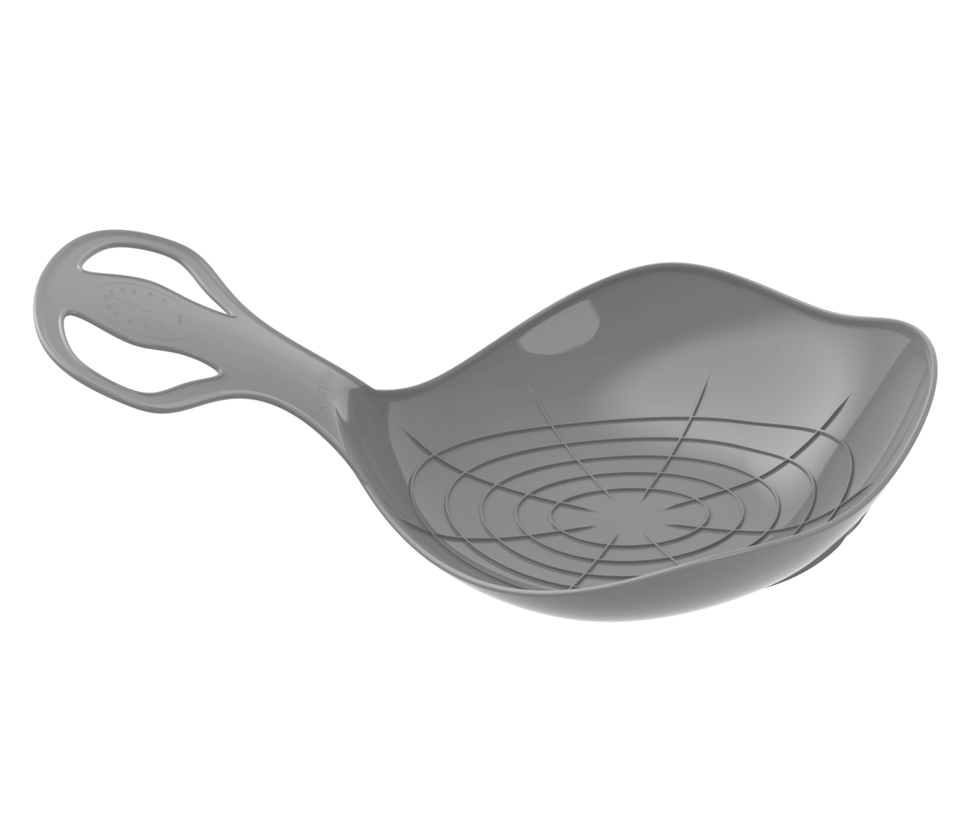 Санки-ледянки "Скороход" 65х42 см (серый)