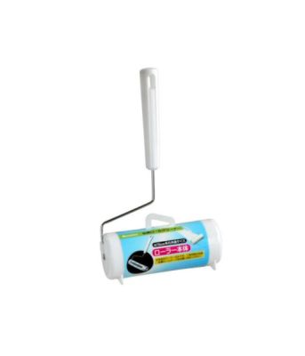 Ролик с липкой лентой для чистки поверхностей c короткой ручкой JAPAN PREMIUM