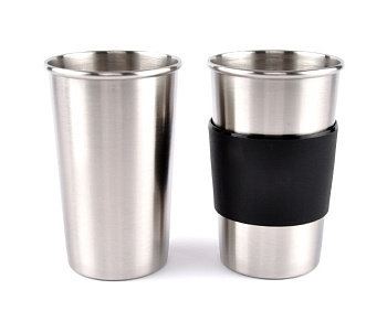 Стакан из нержавеющей стали STENLOCK с накладкой 500 мл