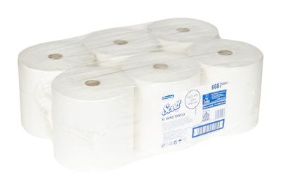 Бумажные полотенца в рулонах Kimberly-Clark Scott XL 6687