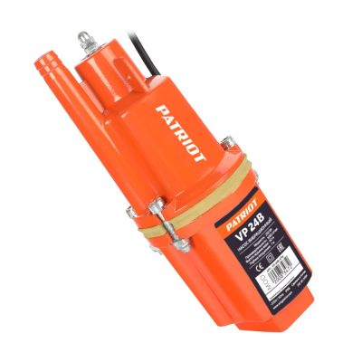 Насос погружной вибрационный PATRIOT VP 24В, 300 Вт