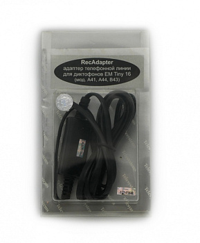 Адаптер телефонной линии RecAdapter для диктофонов EM Tiny16