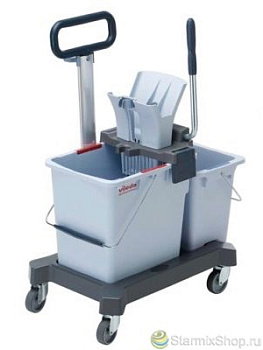 УльтраСпид Про Vileda: двухведерная система 25 л и 8 л на платформе с транспортировочной ручкой 147209