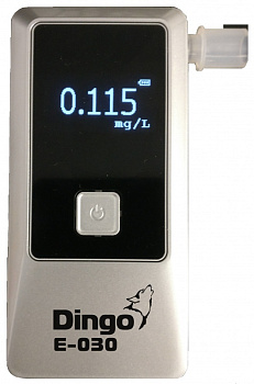 Анализатор паров этанола в выдыхаемом воздухе Динго Е-030