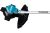 Аккумуляторная травокосилка Makita UR002GZ05D401 XGT  40V max. 550 Вт, нож 4T, d-23 см, 1x4.0 Ач, DC40RA