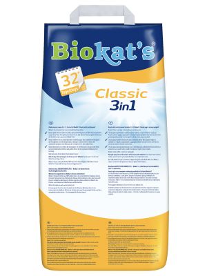 BIOKAT'S CLASSIC наполнитель комкующийся 10 л (10 кг)