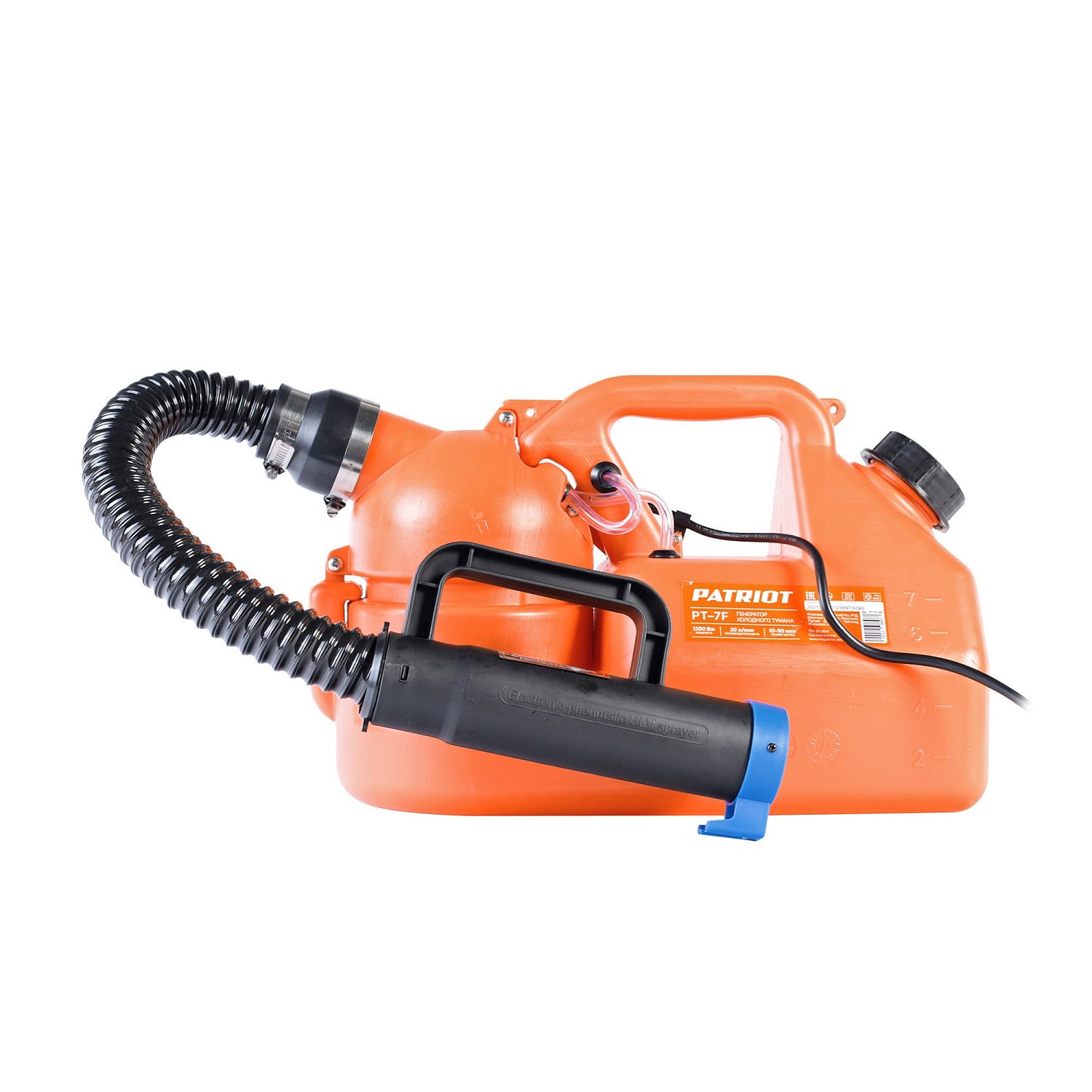 Генератор холодного тумана PATRIOT PT-7F, электрический, 7 л, 1200 Вт.