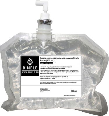 Комплект картриджей освежителя воздуха Binele Frutta 2 шт по 300мл