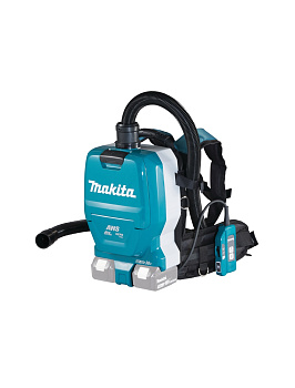 Пылесос ранцевый аккумуляторный Makita DVC265ZXU LXT 18В X2,  11 кПа, 2 л, без акб и ЗУ