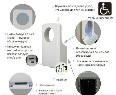 Сушилка для рук Ksitex M-5555 JET