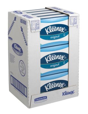 Гигиенические салфетки для лица Kimberly-Clark KLEENEX 8824 трехслойные