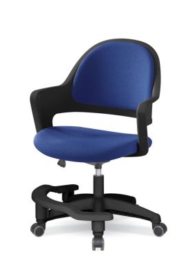 Стул ортопедический черно-синий DSP AH0124