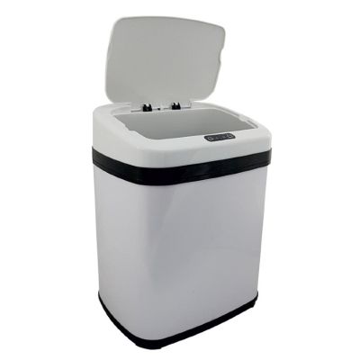 Урна сенсорная с автоматически открывающейся крышкой AGB-20W (белая)