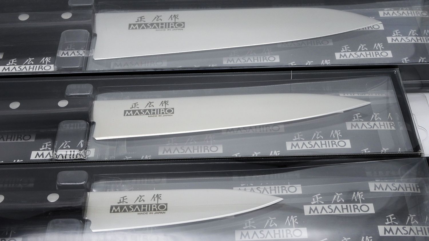 Набор ножей поварская тройка от Masahiro