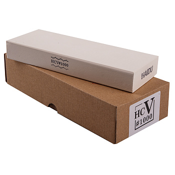 Камень для заточки профессиональный HAIDU 170х60х20 корунд+керамический компонент HCV1000(JIS)