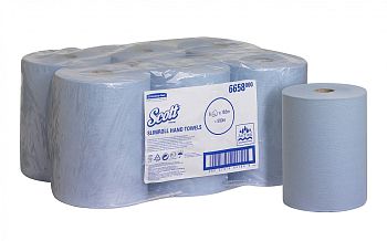 Бумажные полотенца в рулонах Kimberly-Clark SCOTT SLIMROLL 6658