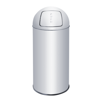 Ведро с крышкой-качелью Jofel PUSH AL72050SV 50л