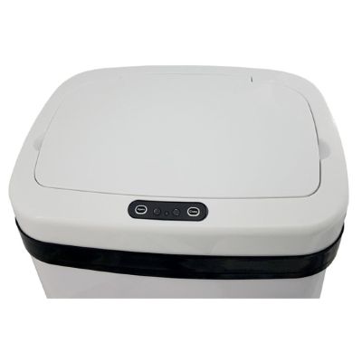 Урна сенсорная с автоматически открывающейся крышкой AGB-20W (белая)