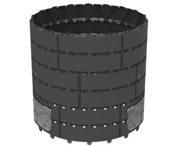 Компостер «Агроном Премиум» 1200л