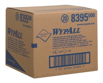 Микрофибра в пачках Kimberly-Clark WypAll Microfibre Cloth 8395, синий