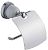 Держатель Ledeme для туалетной бумаги белый / серебро L3603