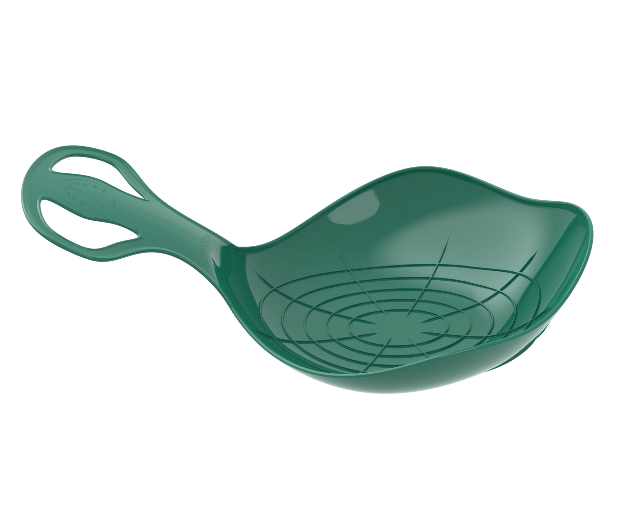 Санки-ледянки "Скороход" 65х42 см (зелёный)