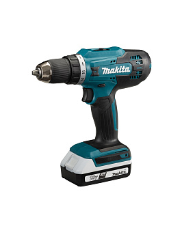 Дрель-шуруповерт аккумуляторная Makita DF488D004 G-series 18В, 2х2.0 Ач, 42 Нм, 1400 об/мин