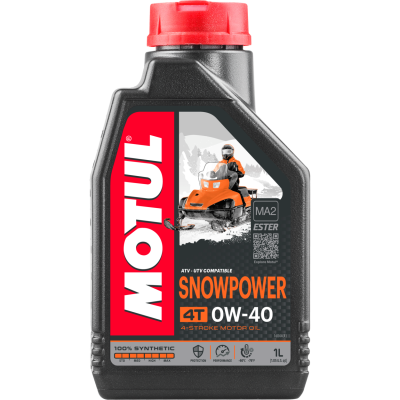 Моторное масло Motul SnowPower 4T 0W40 (1 л)