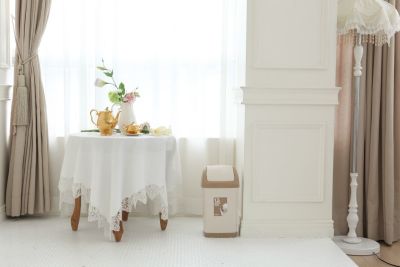 Мусорное ведро с поворотной крышкой Datum Push 12 л.