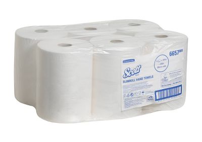 Бумажные полотенца в рулонах Kimberly-Clark SCOTT SLIMROLL 6657