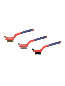 Набор мини щеток 180 мм 3 шт WORKPRO