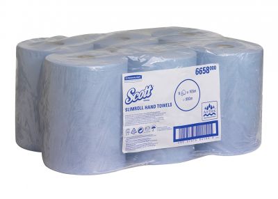 Бумажные полотенца в рулонах Kimberly-Clark SCOTT SLIMROLL 6658