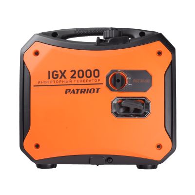 Генератор инверторный PATRIOT iGX 2000, 1,8/2,0 кВт