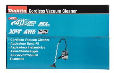 Пылесос аккумуляторный Makita VC004GLZ01 XGT 2х40В, 15л, без акб и ЗУ