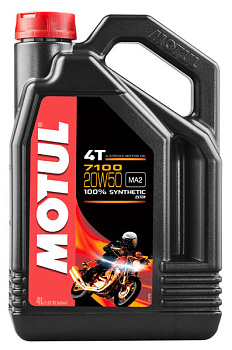 Моторное масло MOTUL 7100 4T SAE 20W50 (4 л)