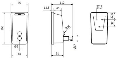 Дозатор для мыла Jofel АLL1006