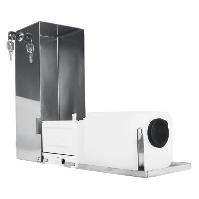 Бесконтактный автоматический антивандальный дозатор для мыла и дезинфицирующих средств (глянец), 1 л. HÖR-007BSSM