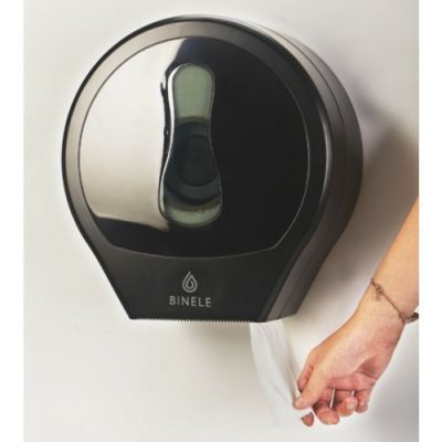 Диспенсер Binele rType для туалетной бумаги в рулонах (черный)