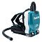 Пылесос ранцевый аккумуляторный Makita DVC265ZXU LXT 18В X2,  11 кПа, 2 л, без акб и ЗУ