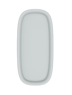 Плетёная корзина для белья сборная «Лён» 60 л (43х20х80 см) серый