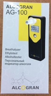Персональный алкотестер Алкогран AG 100