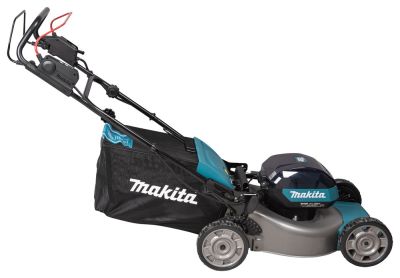 Газонокосилка аккумуляторная Makita LM002GT201 XGT 40v MAX, 1900 Вт, 53 см, 70 л, 1,5-5 км/ч, 4в1, (2xBL4050F; DC40RC)