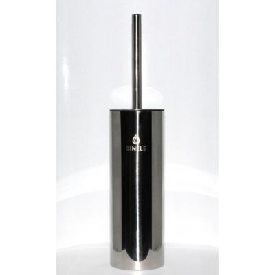 Ершик с настенным креплением Binele Lux сталь, полированный, арт. BW02SP