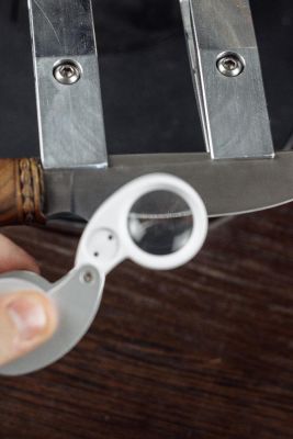 Лупа карманная