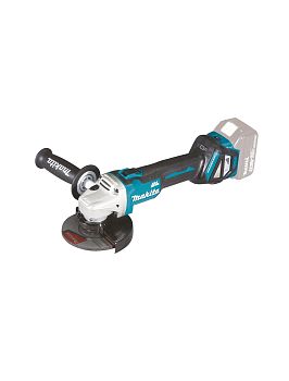 Угловая шлифмашина аккумуляторная Makita DGA511Z LXT 18В, 125 мм, 3000 - 8500 об/мин, без акб и ЗУ