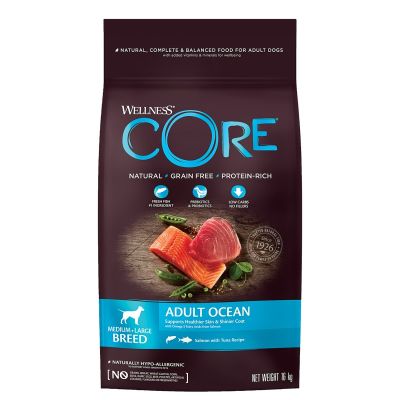 59907 PFB корм из лосося с тунцом для взрослых собак средних и крупных пород 16 кг