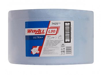 Бумажные полотенца в рулонах Kimberly-Clark Wypall® L40 Ultra+ 7425, трехслойные