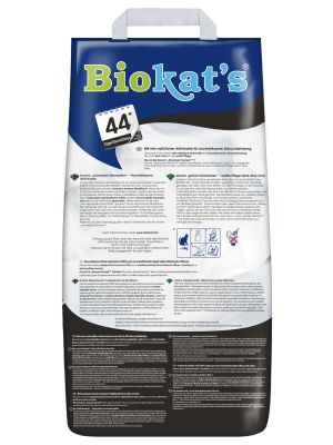 BIOKAT'S Diamond Care CLASSIC наполнитель комкующийся с активированным углем 8л