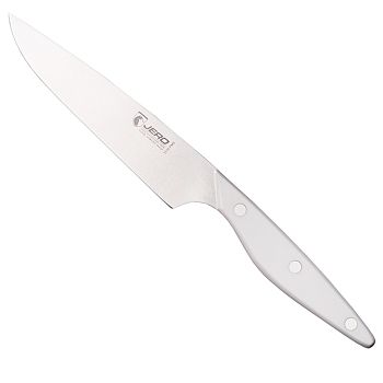 Нож кухонный универсальный Jero Coimbra 16 см рукоять - Corian DuPont (акриловый камень)