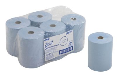 Бумажные полотенца в рулонах Kimberly-Clark SCOTT SLIMROLL 6658